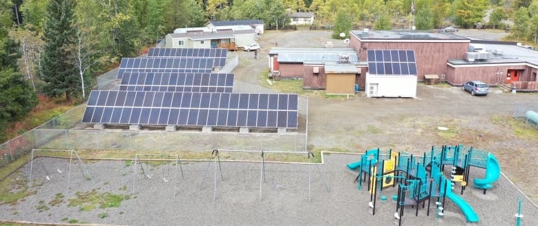In the News: Remote B.C. school gets most of its power from $450K solar energy system